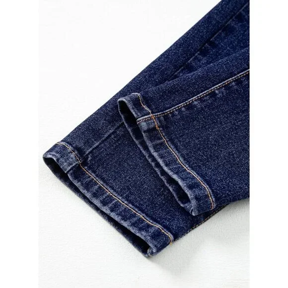 Women's High Waisted Skinny Jeans Stretch Denim Ankle Pants with Pockets
